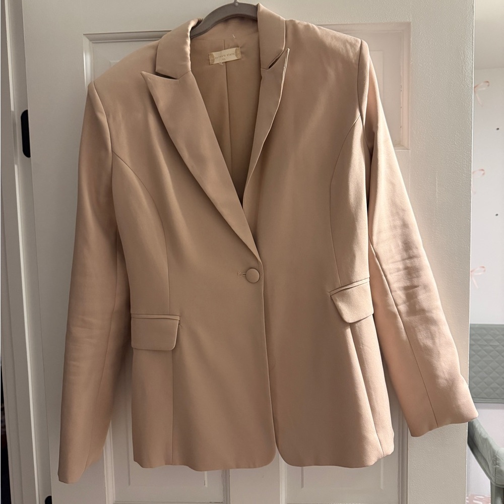 Altard State Elegant Cream Women's Blazer
